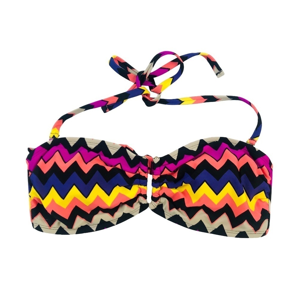 💙 5 for $25 - Multi-Color Chevron Bikini Top